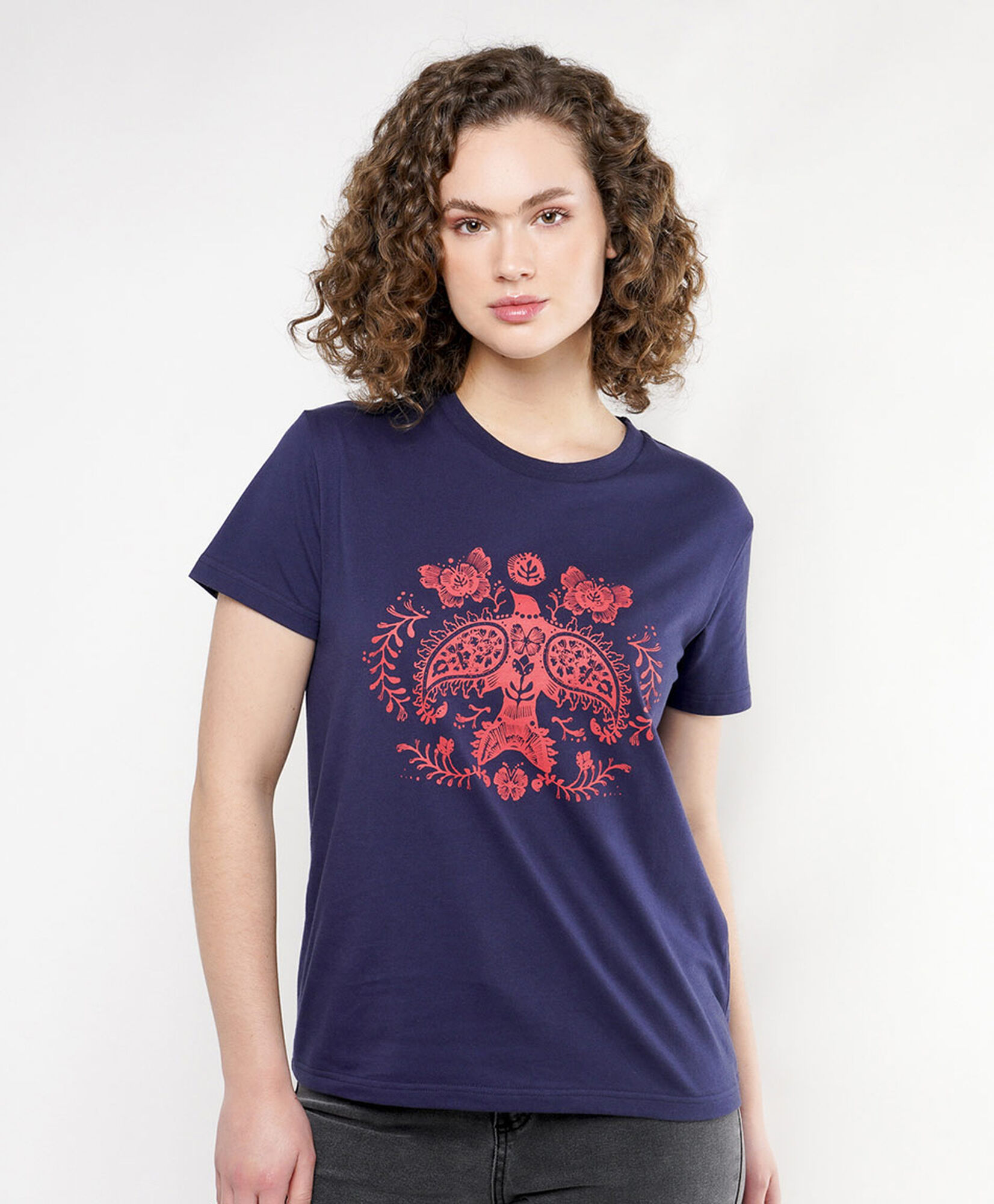 Polera mujer pájaro Polera mujer pájaro