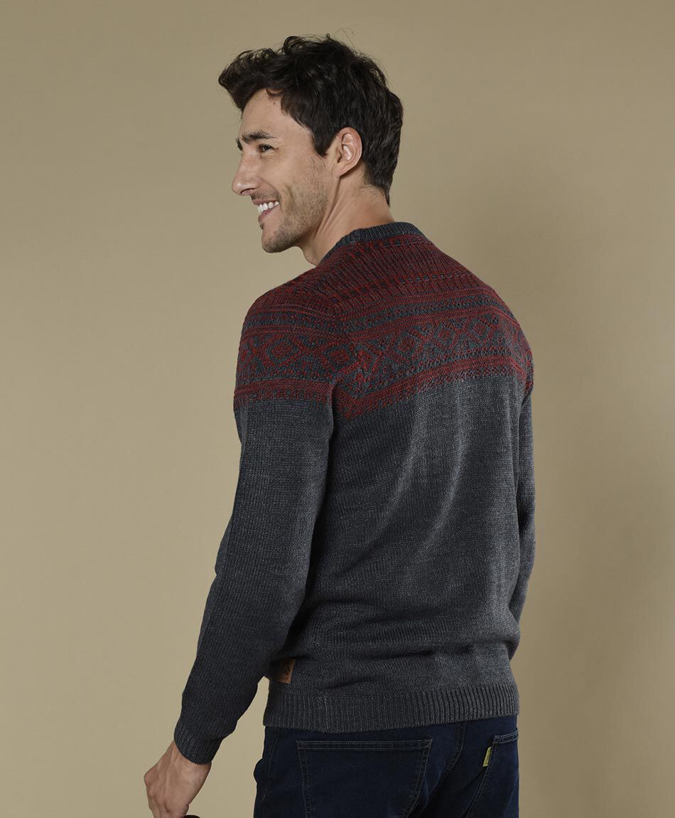 Sweater cuello redondo