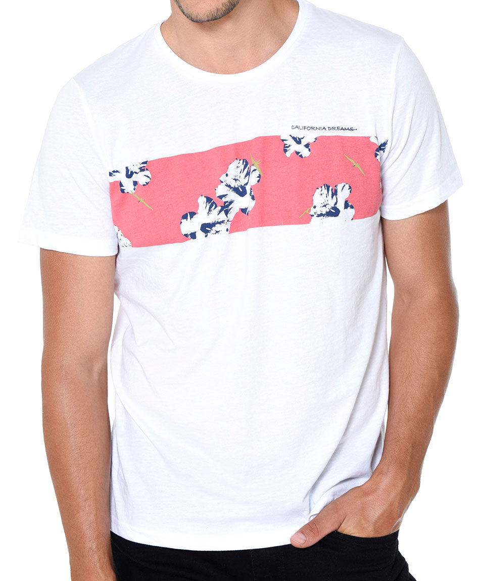 Polera estampada