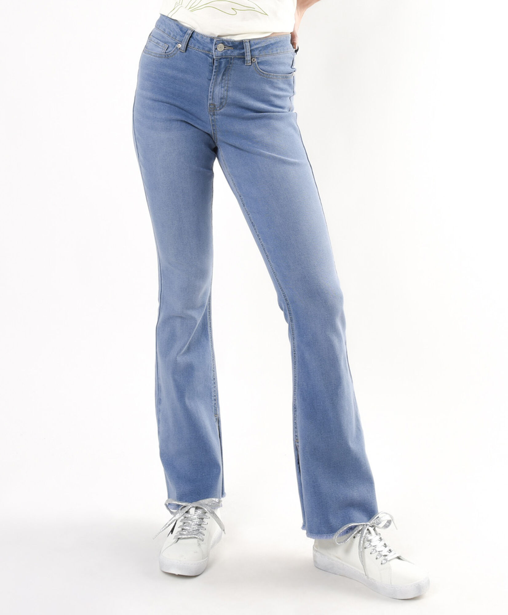 Jeans mujer basta abierta flare Jeans mujer basta abierta flare