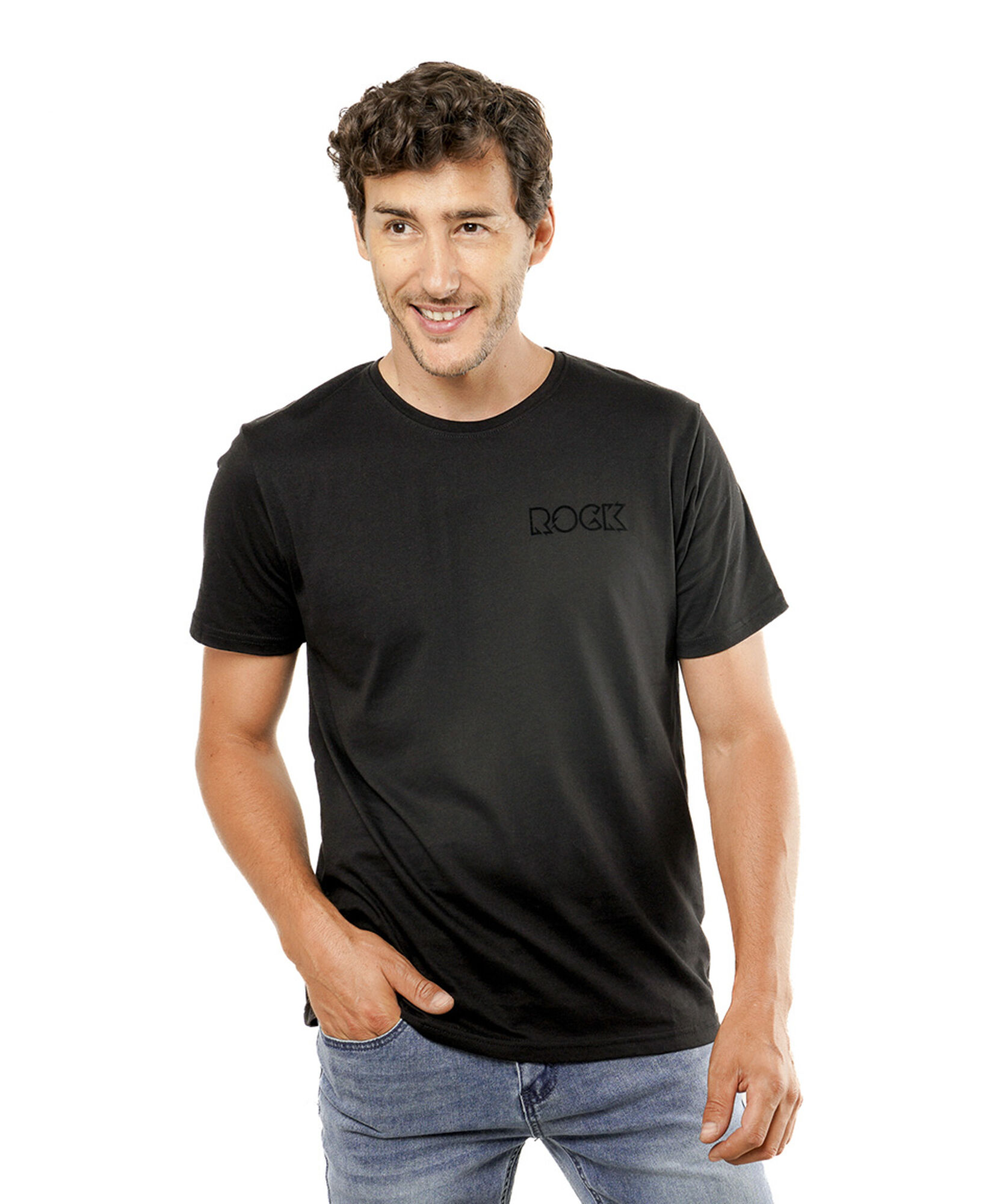 Polera hombre palabra colores Polera hombre palabra colores