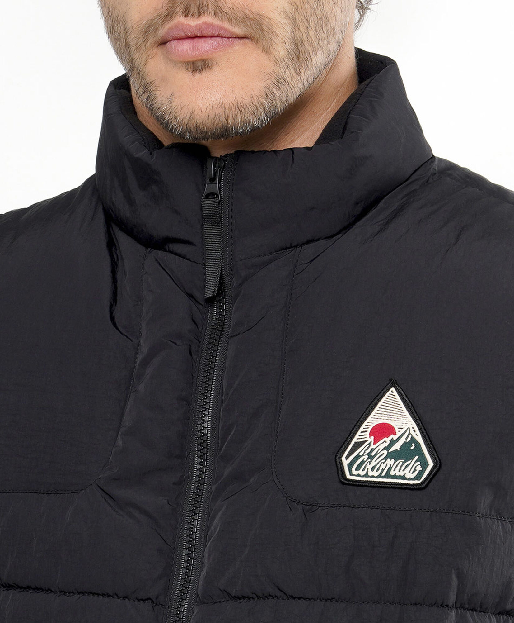 Parka hombre sin mangas logo Parka hombre sin mangas logo