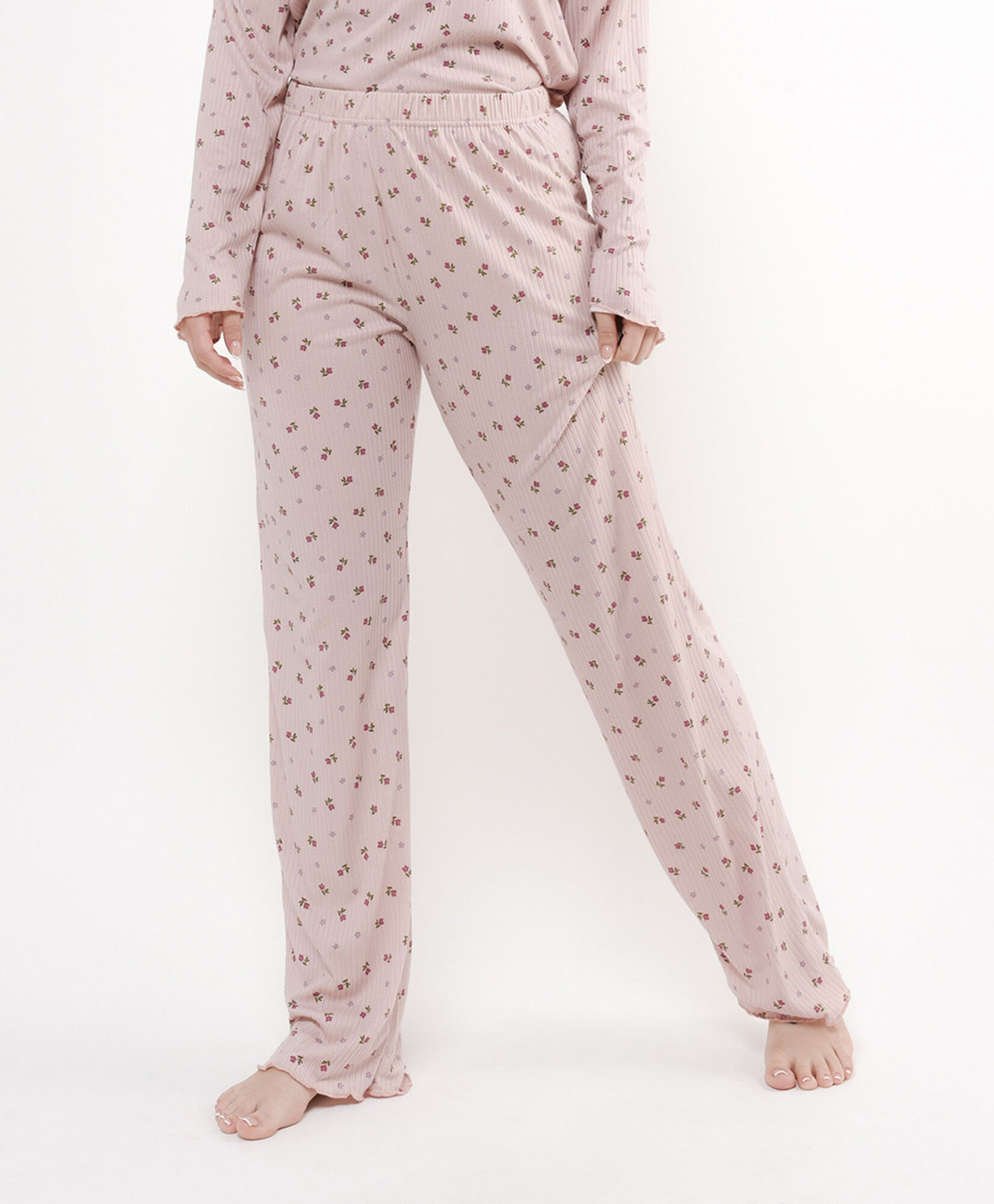 Pijama mujer florcitas rosado Pijama mujer florcitas rosado