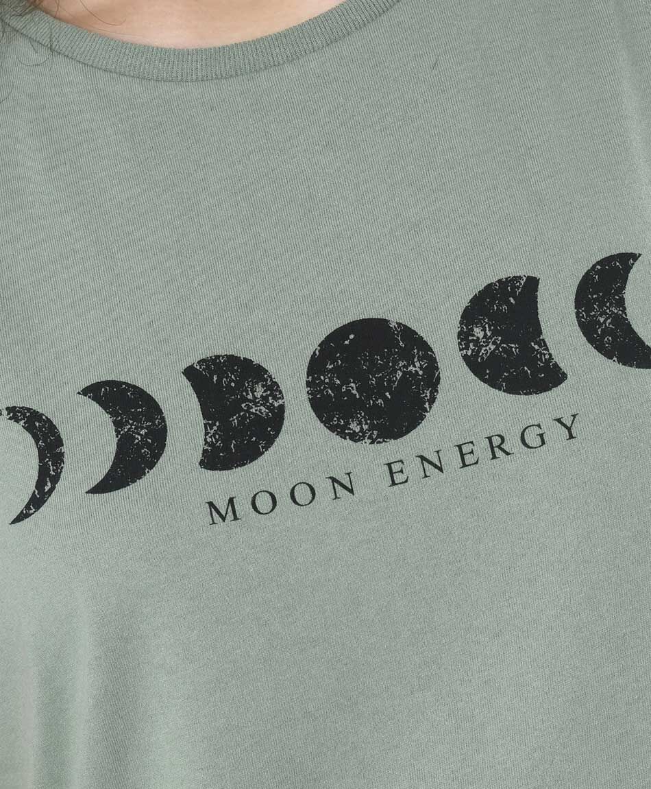 Polera mujer lunas oversize