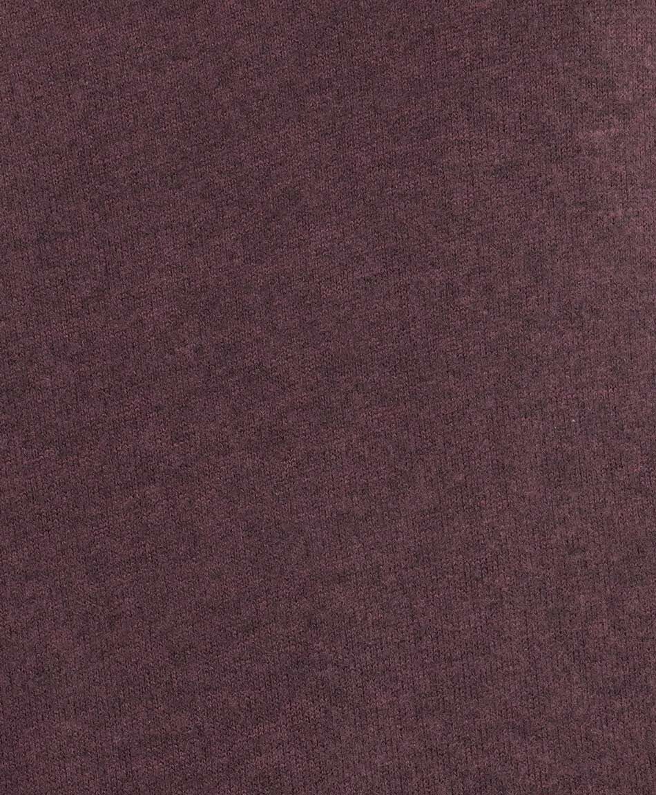Polera mujer lanosa botones morada