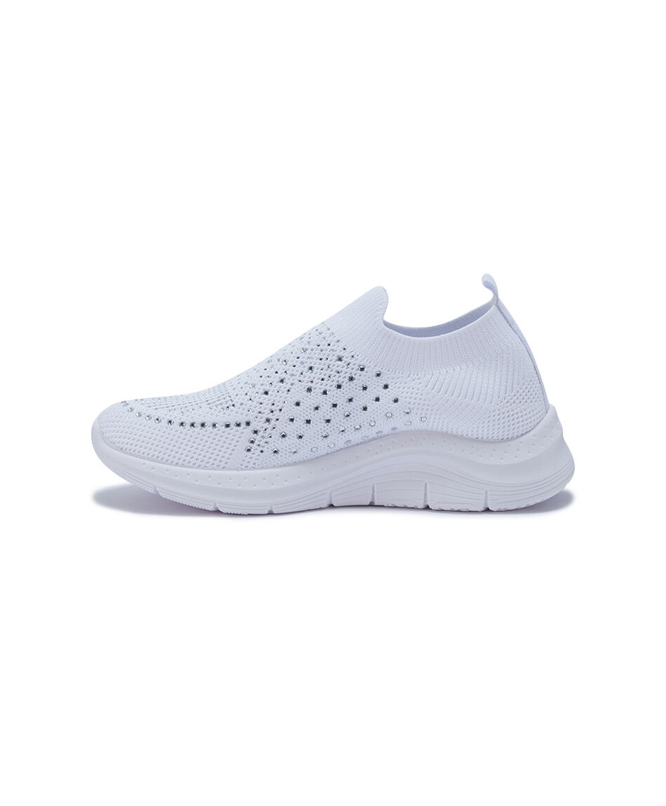Zapatilla mujer de lona white
