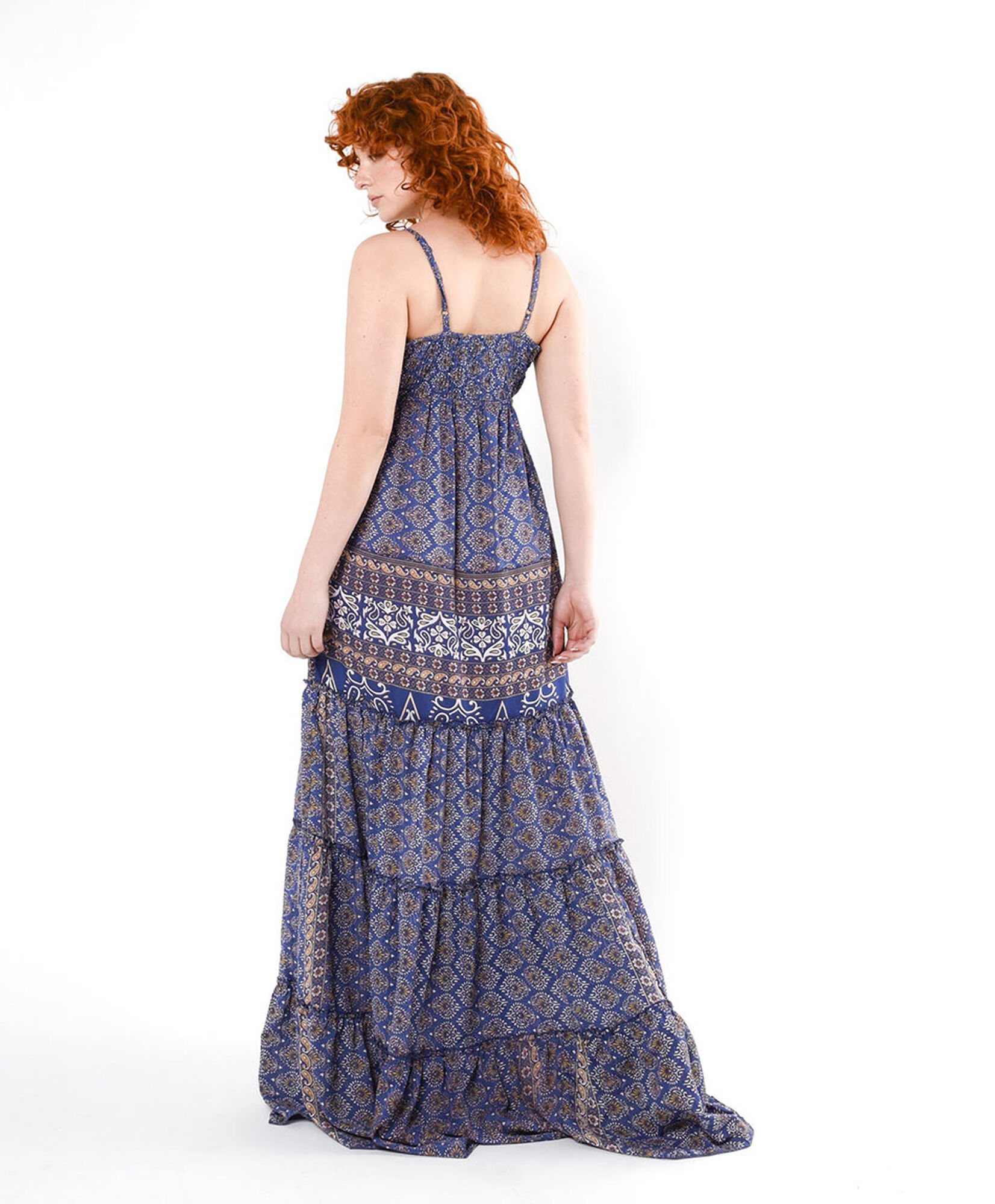 Vestido mujer print maxi Vestido mujer print maxi