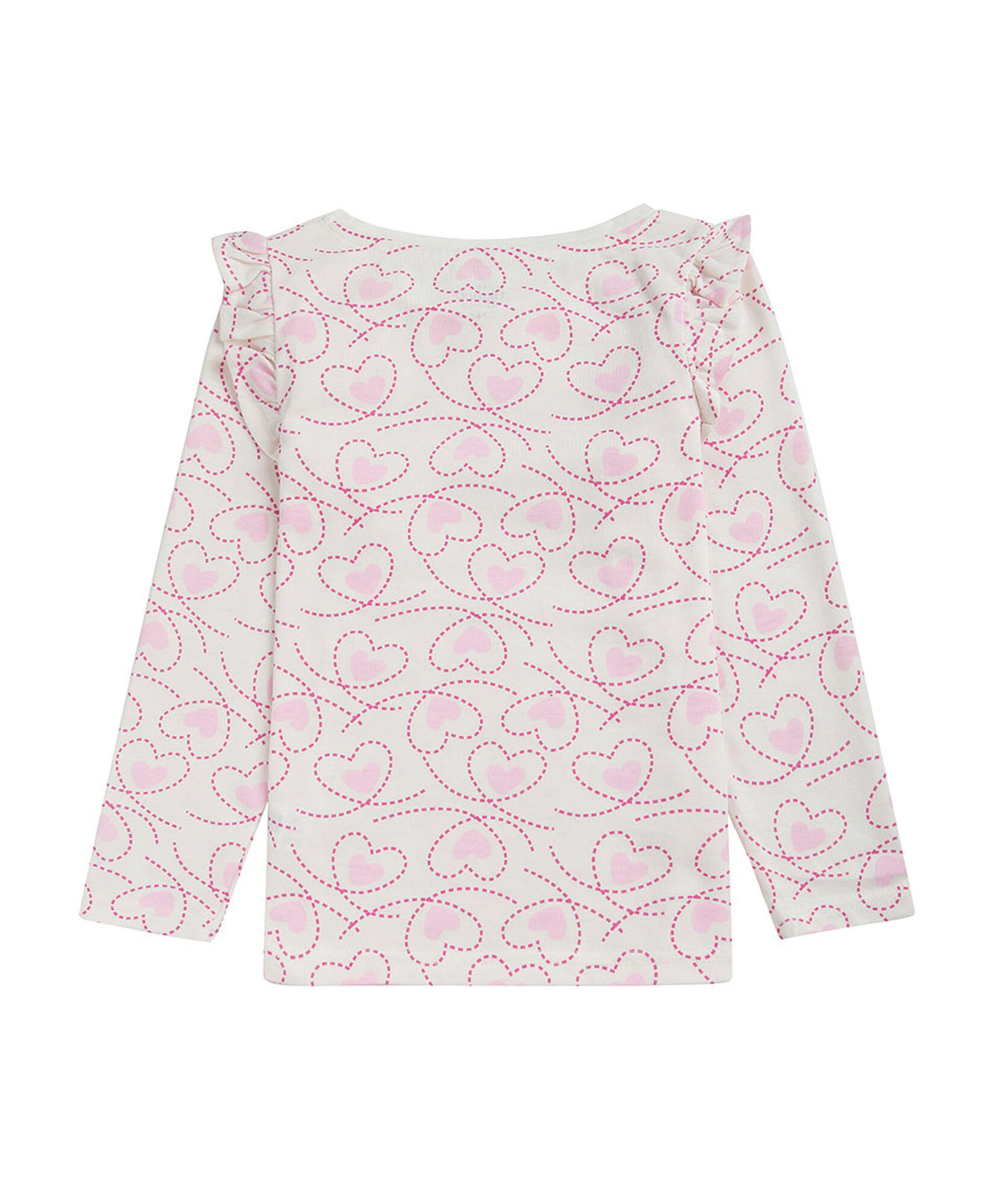 Polera bebé corazones vuelos Polera bebé corazones vuelos