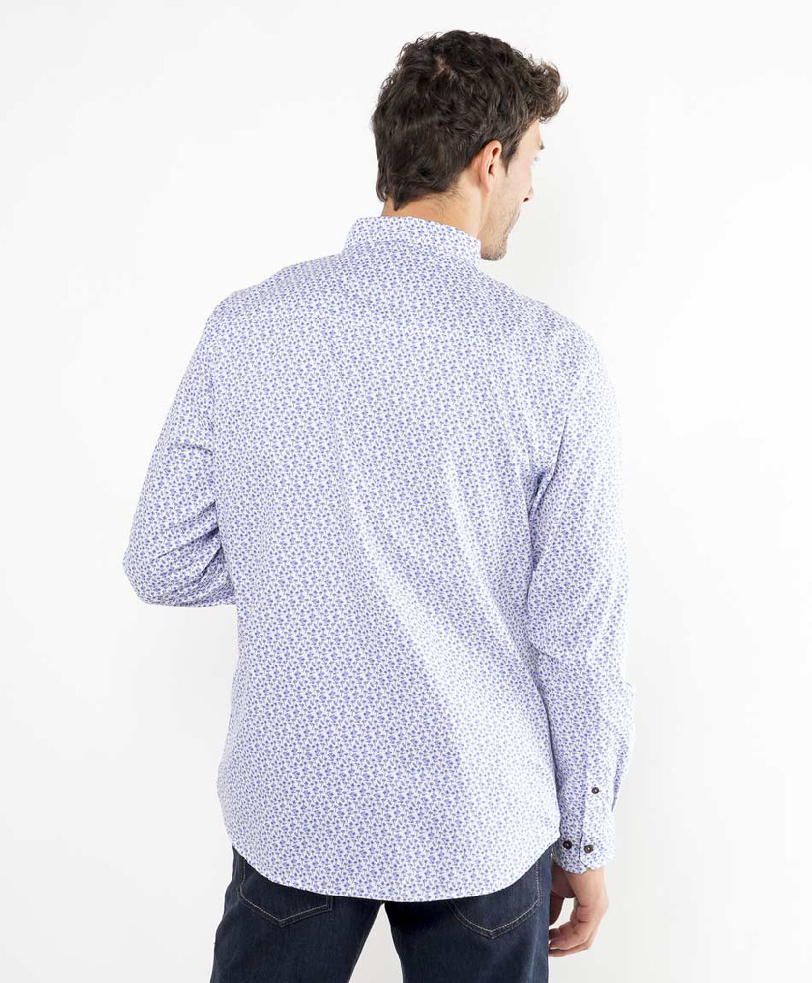 Camisa hombre mini palmeras Camisa hombre mini palmeras