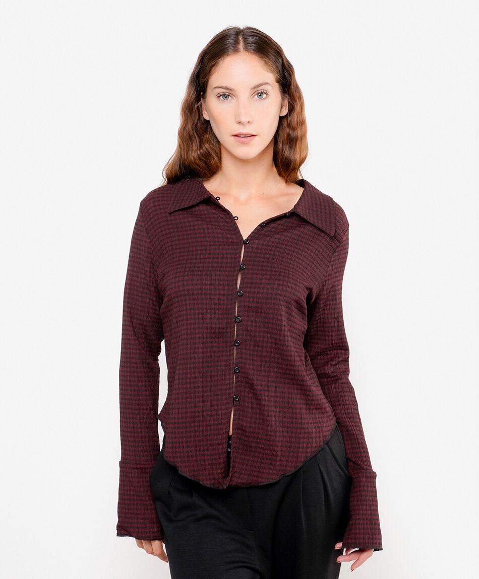 Blusa mujer cuadrill&eacute;