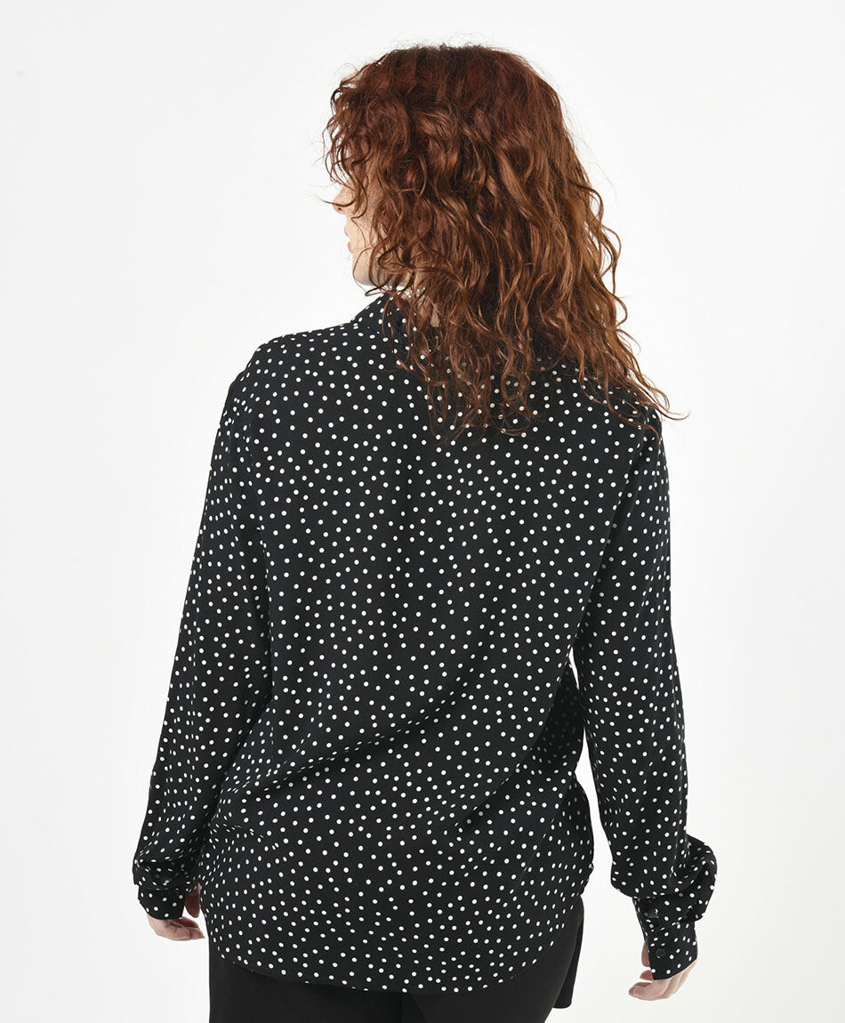 Blusa mujer puntitos