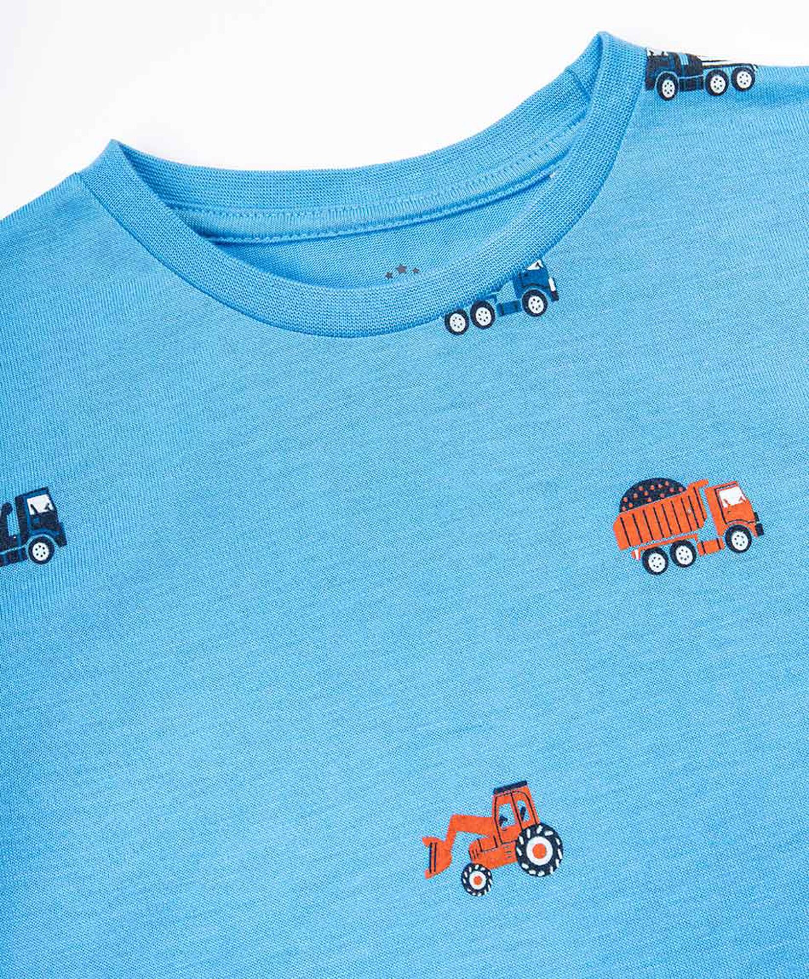 Polera bebé construcción Polera bebé construcción