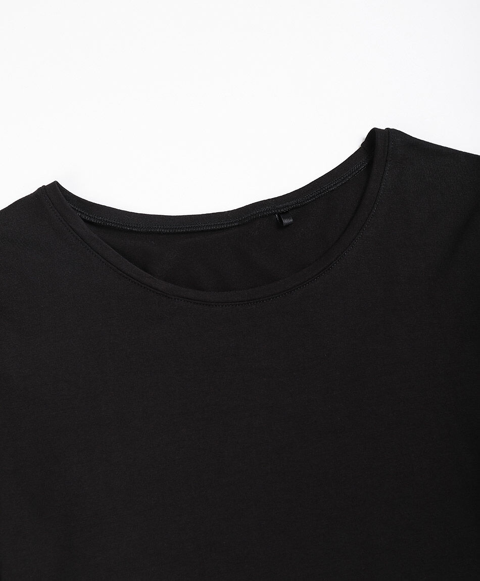 Camiseta mujer lisa bamboo