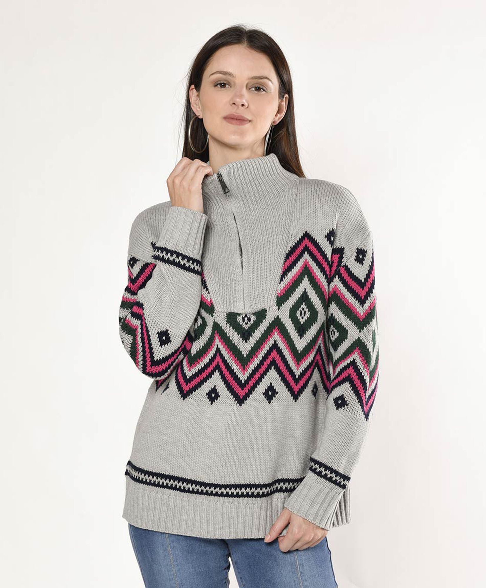 Sweater mujer rombos Sweater mujer rombos