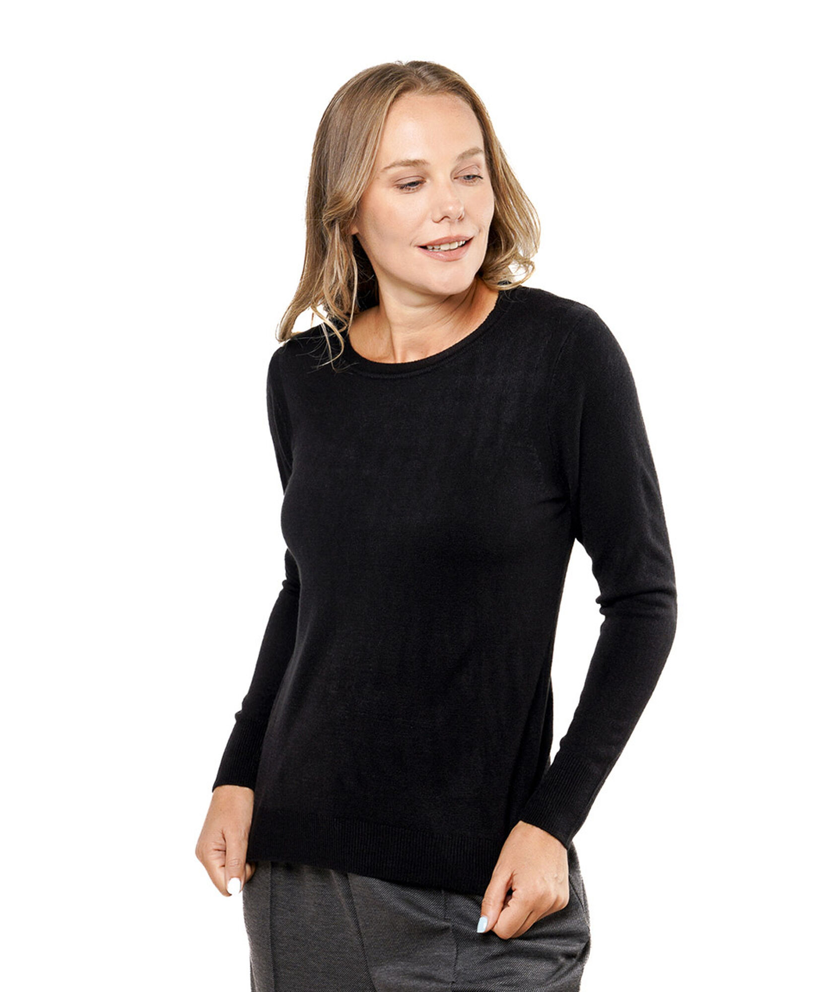 Sweater mujer liso básico Sweater mujer liso básico