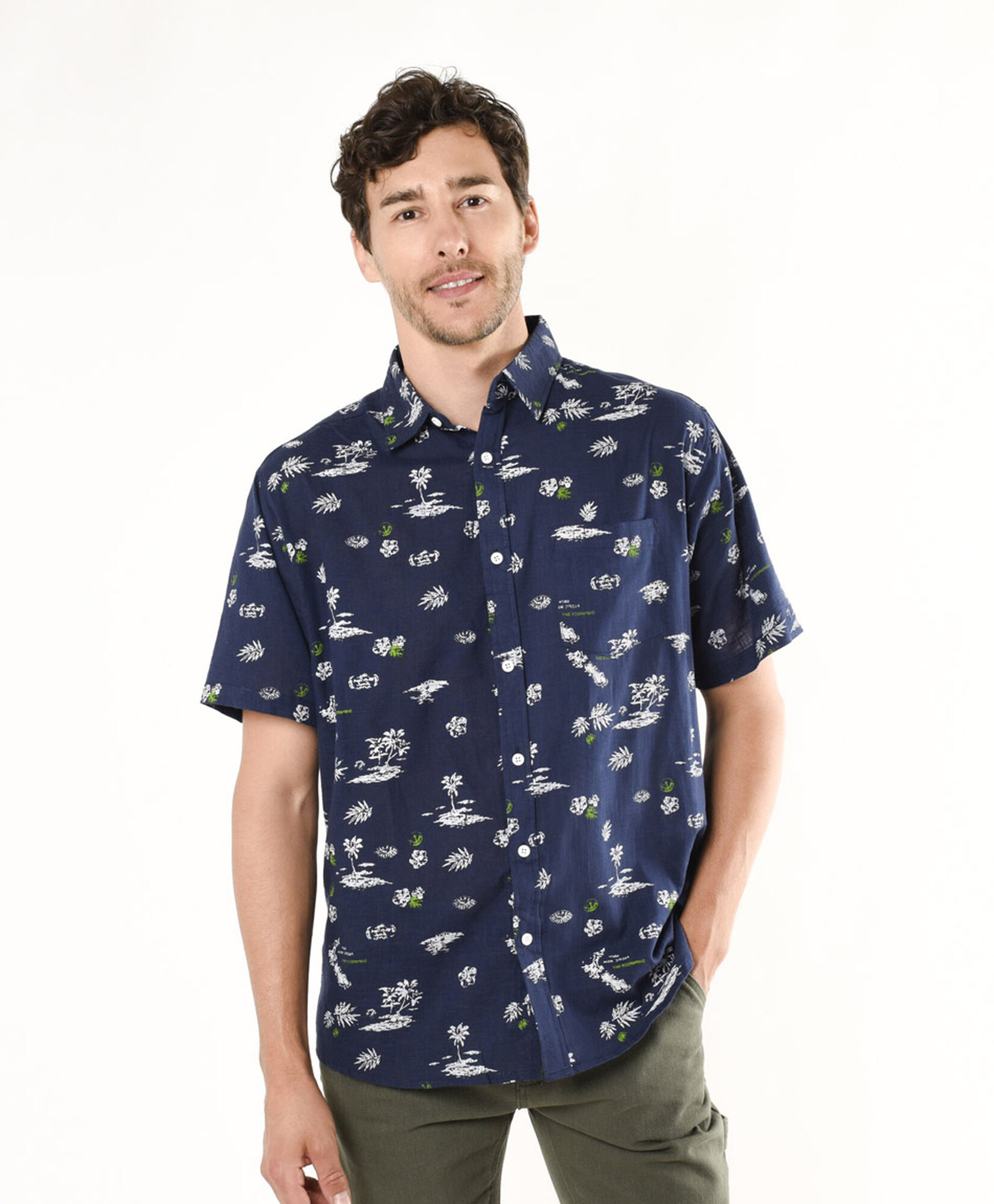 Camisa hombre palmera Camisa hombre palmera