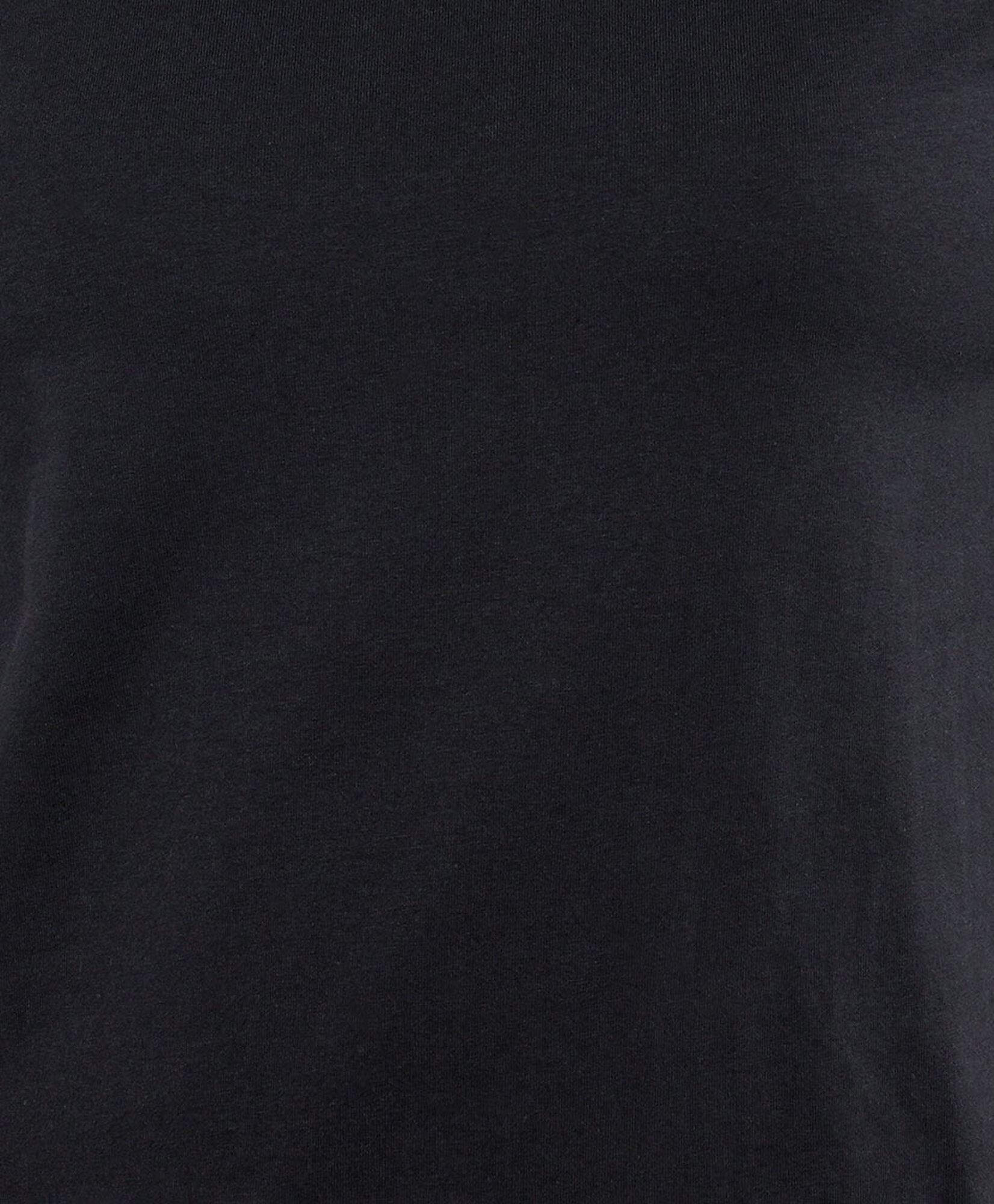 Polera mujer cuello bote botones negra Polera mujer cuello bote botones negra