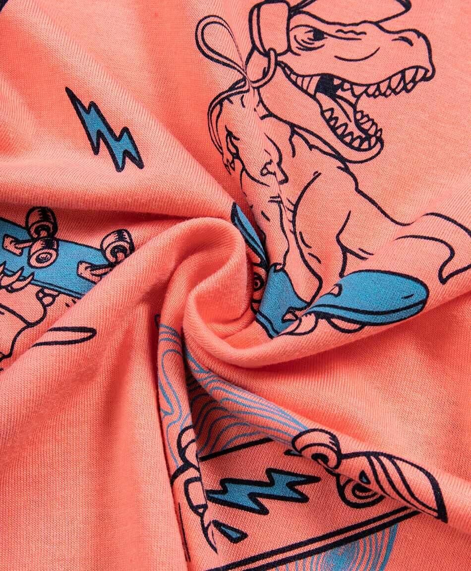 Polera beb&eacute; dinosaurio skater