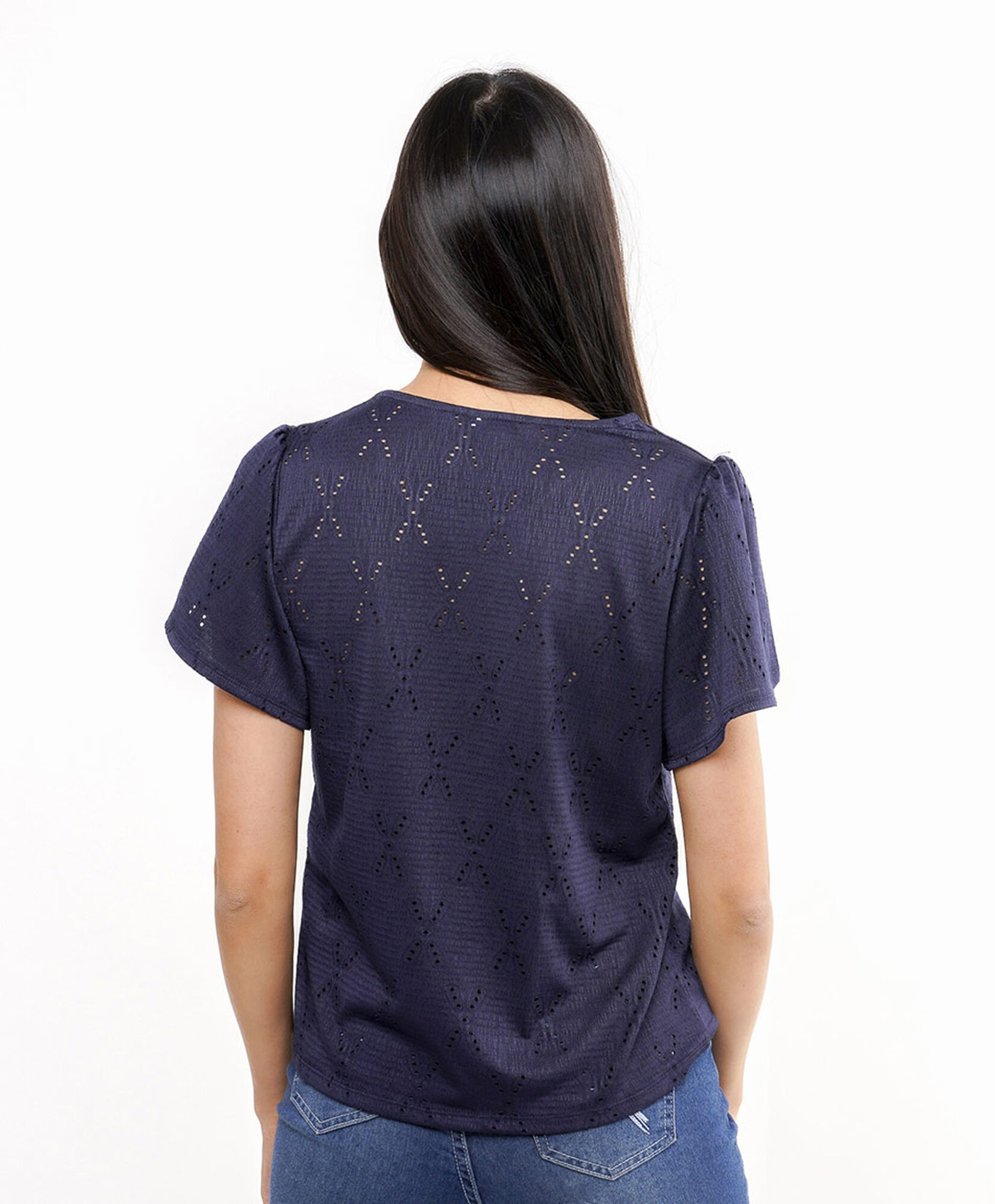Polera mujer diseño calado Polera mujer diseño calado