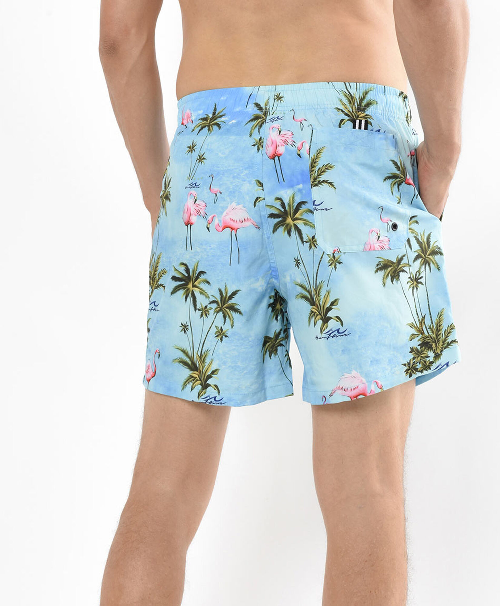 Traje de baño hombre flamencos Traje de baño hombre flamencos