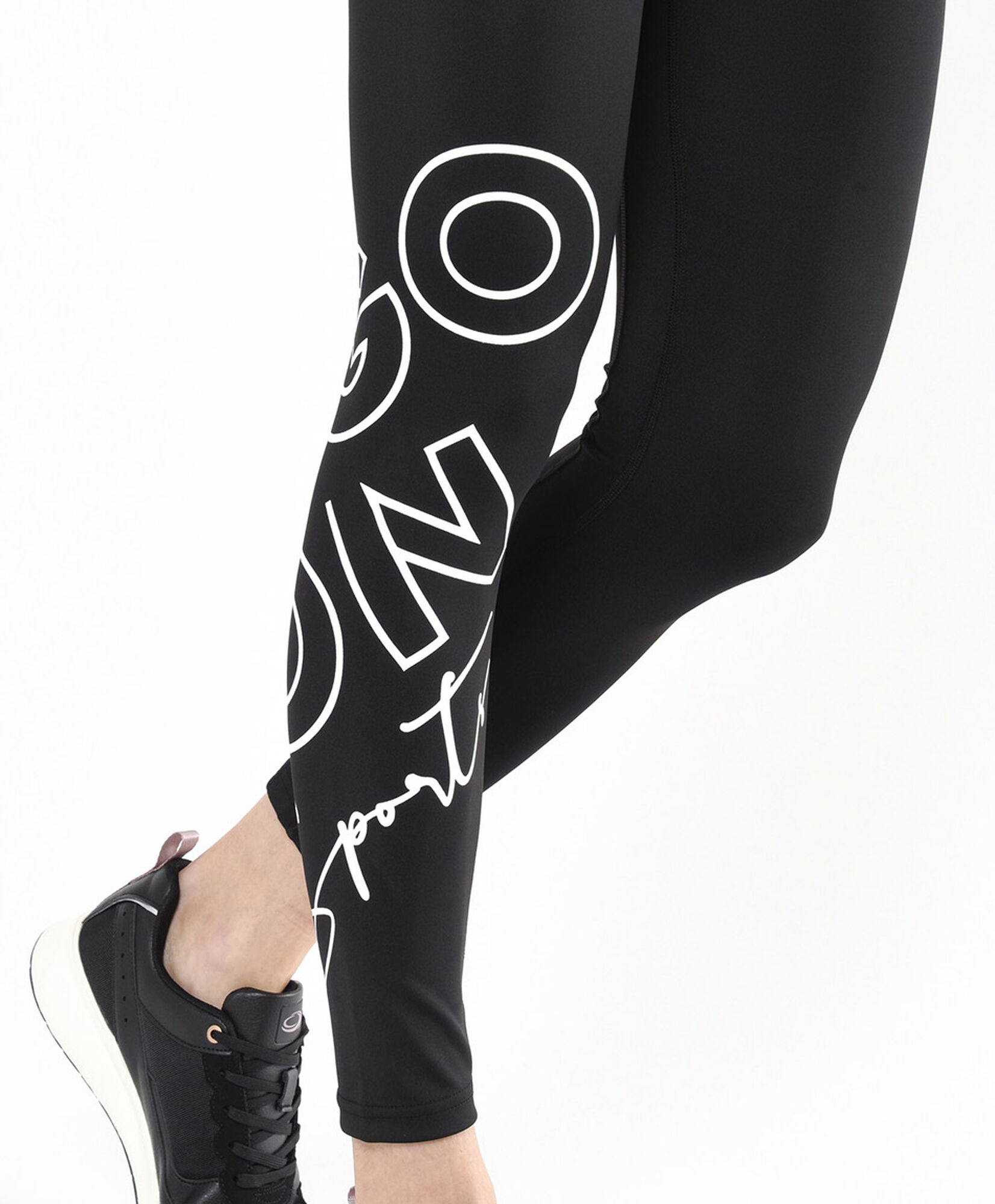 Calza deportiva mujer texto Calza deportiva mujer texto