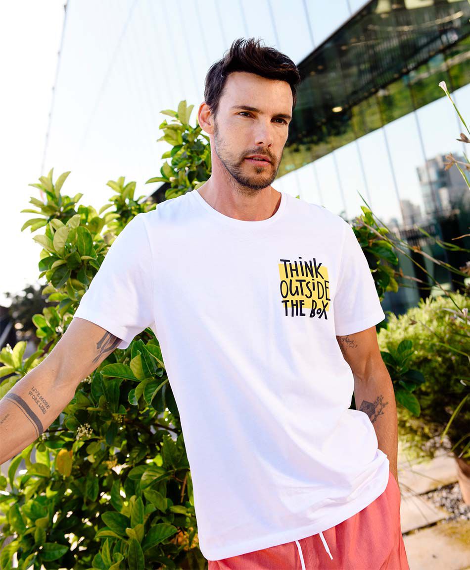 Polera hombre think