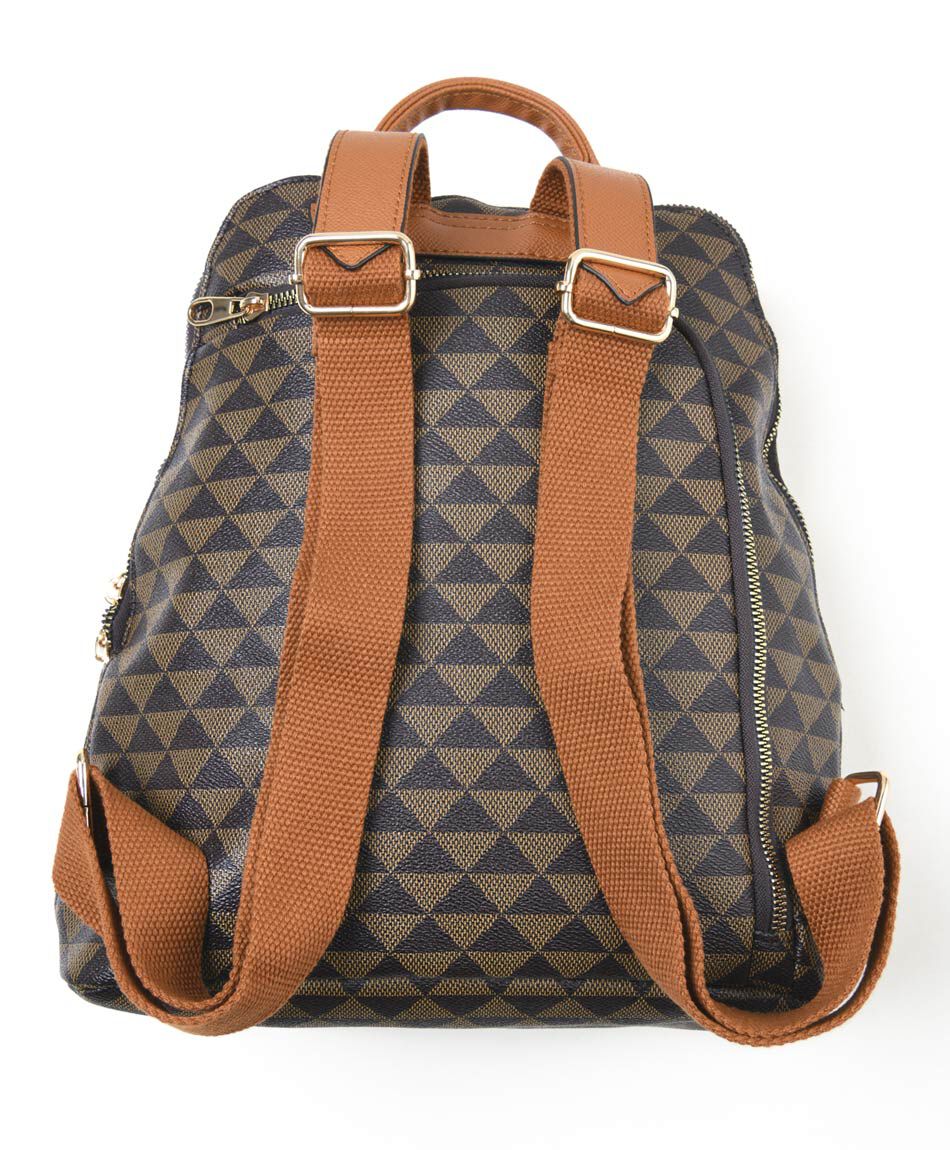 Mochila mujer tri&aacute;ngulos