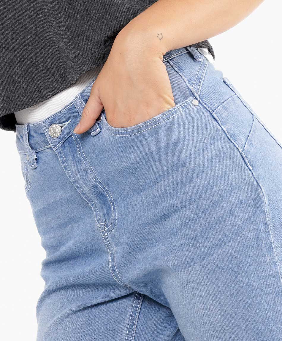 Jeans mujer liso skinny fit