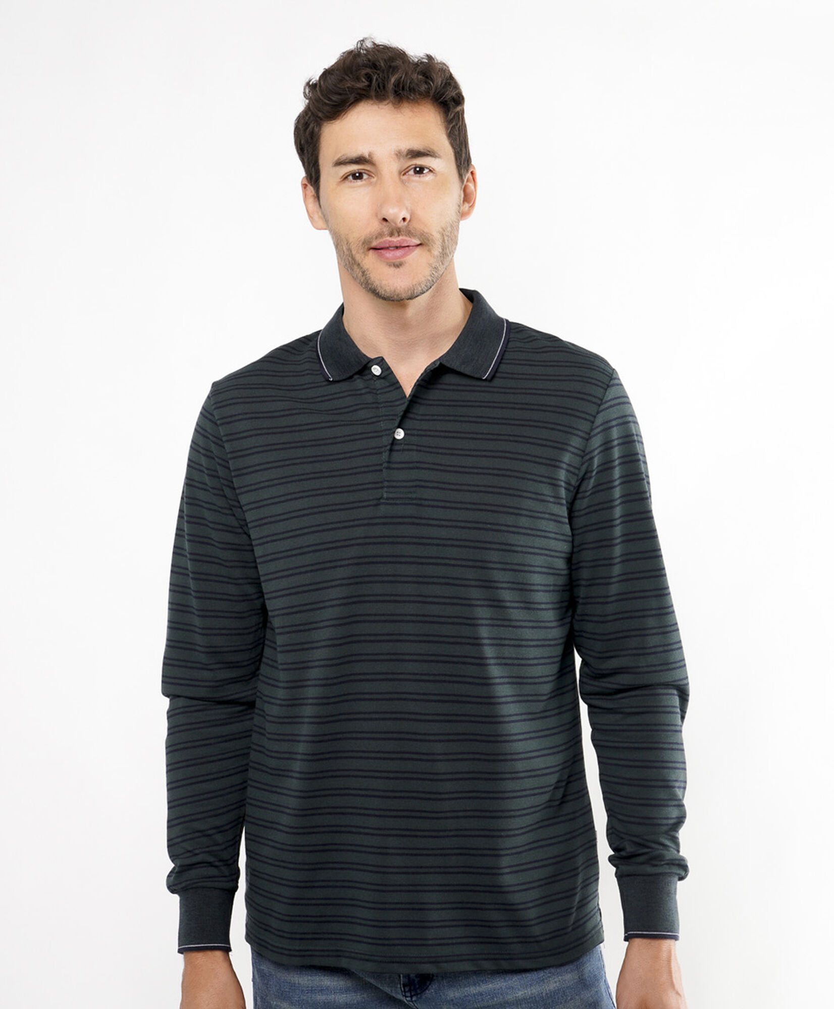 Polera hombre líneas Polera hombre líneas