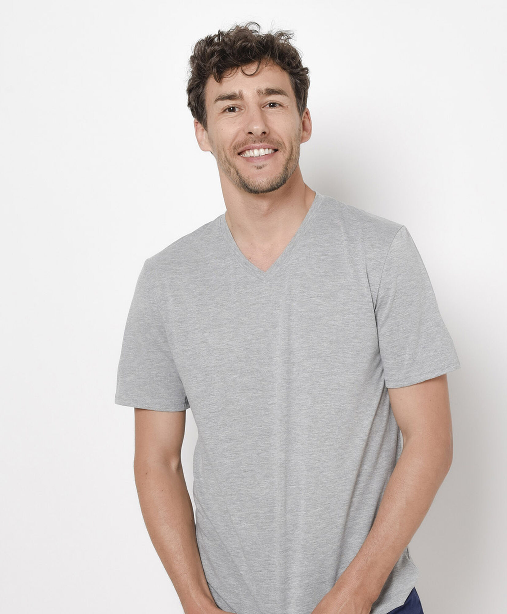 Camiseta hombre gris Camiseta hombre gris