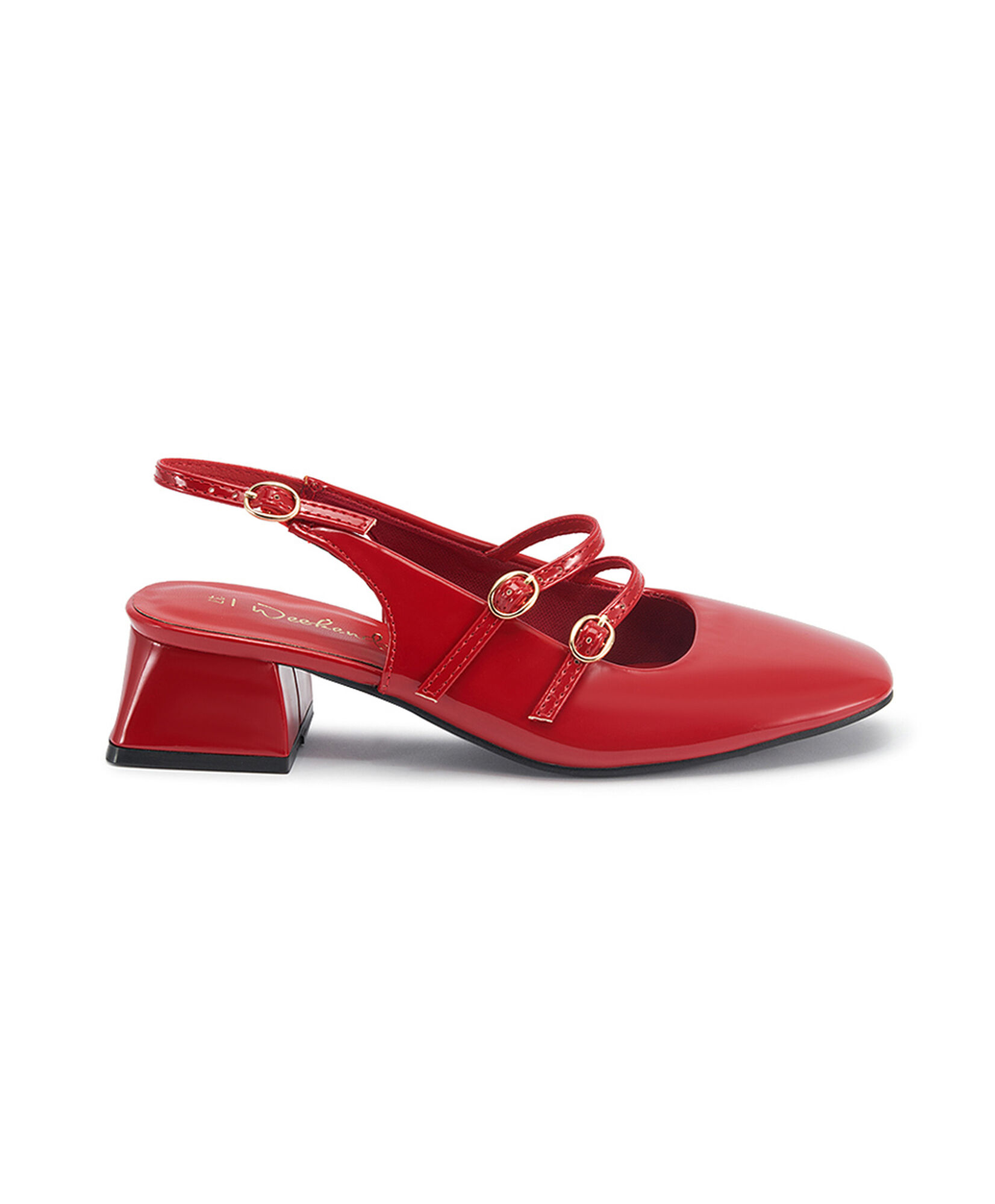 Zapato mujer mary jane rojo Zapato mujer mary jane rojo