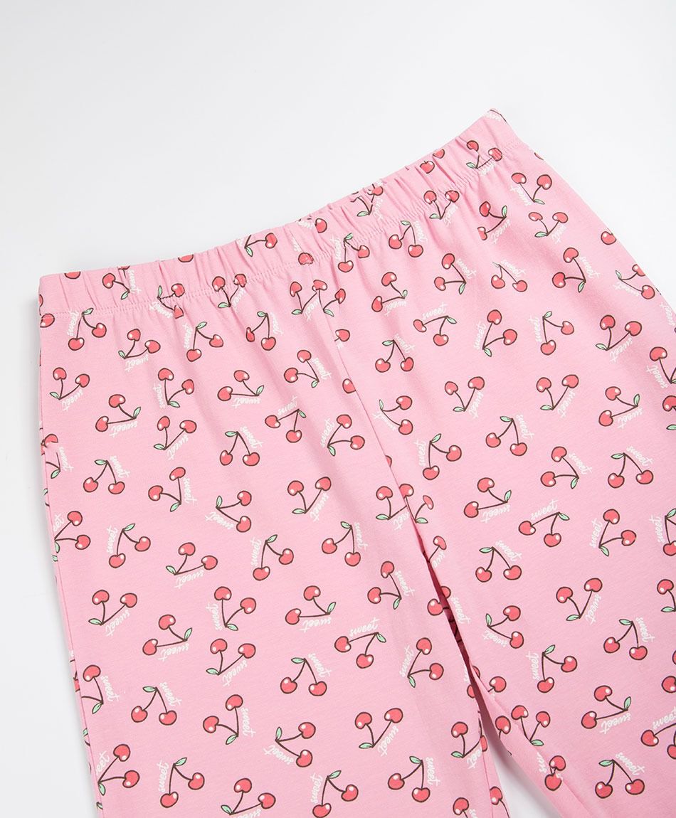 Pack 2 leggins ni&ntilde;a cerezas