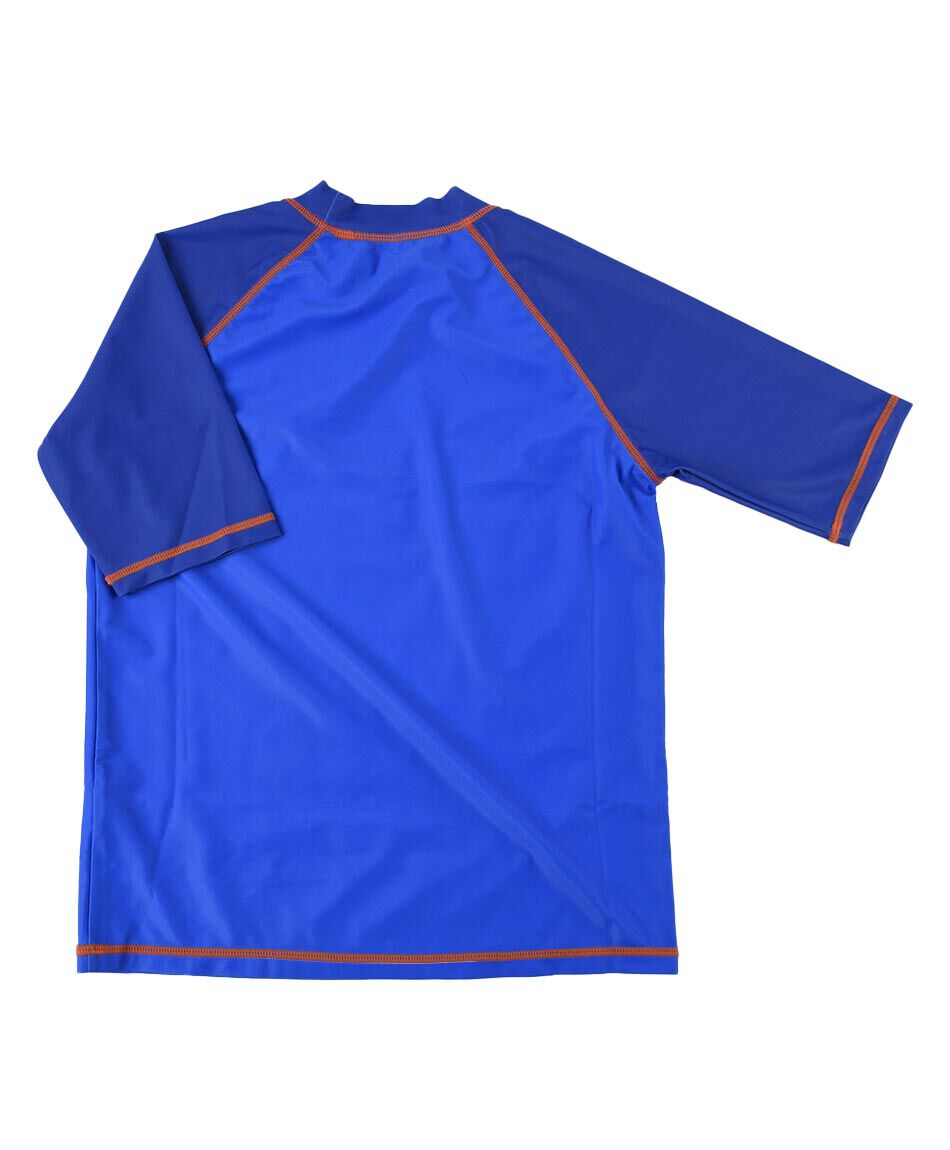 Polera de ba&ntilde;o manga corta cuello redondo