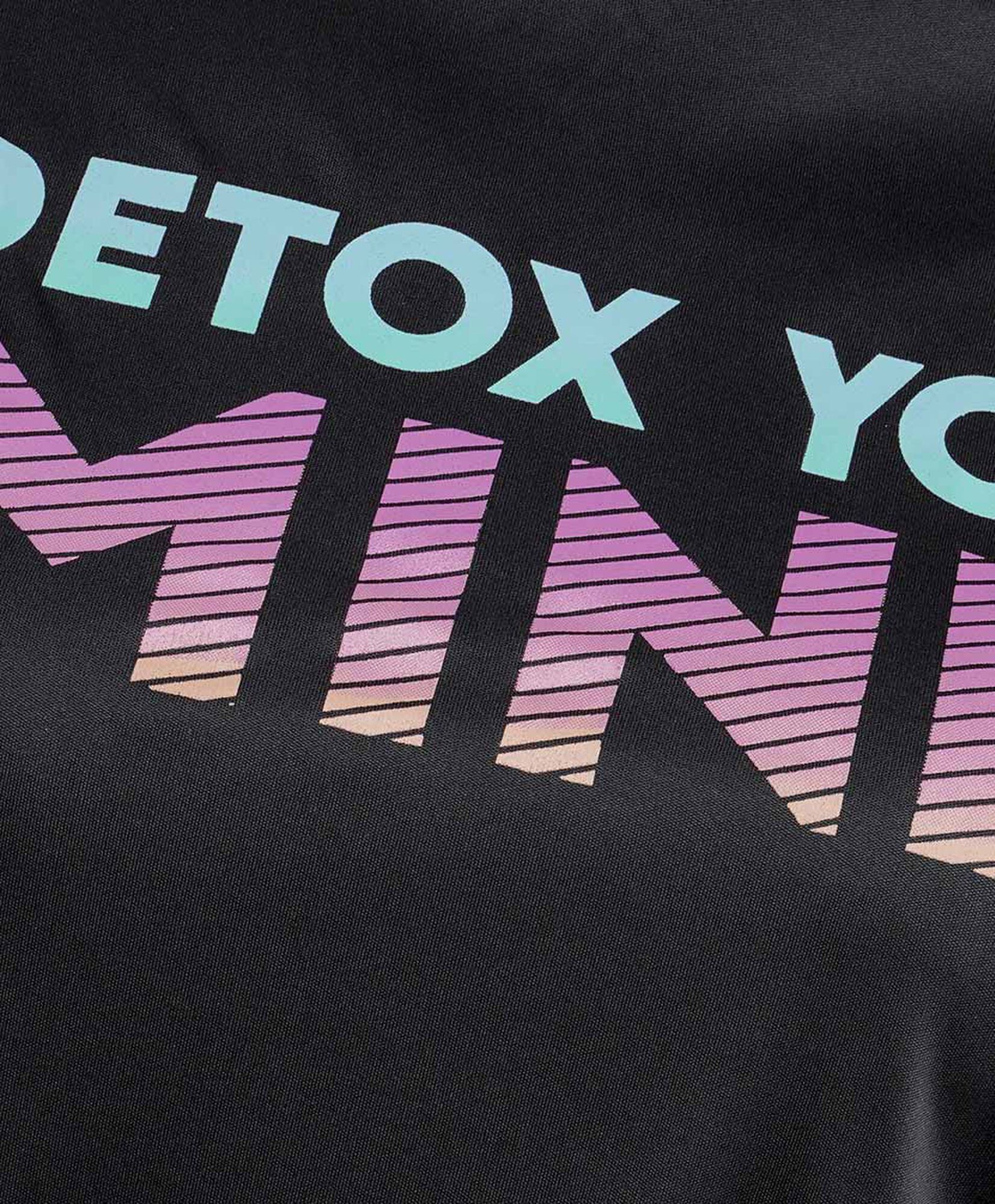 Polera deportiva mujer estampado detox Polera deportiva mujer estampado detox
