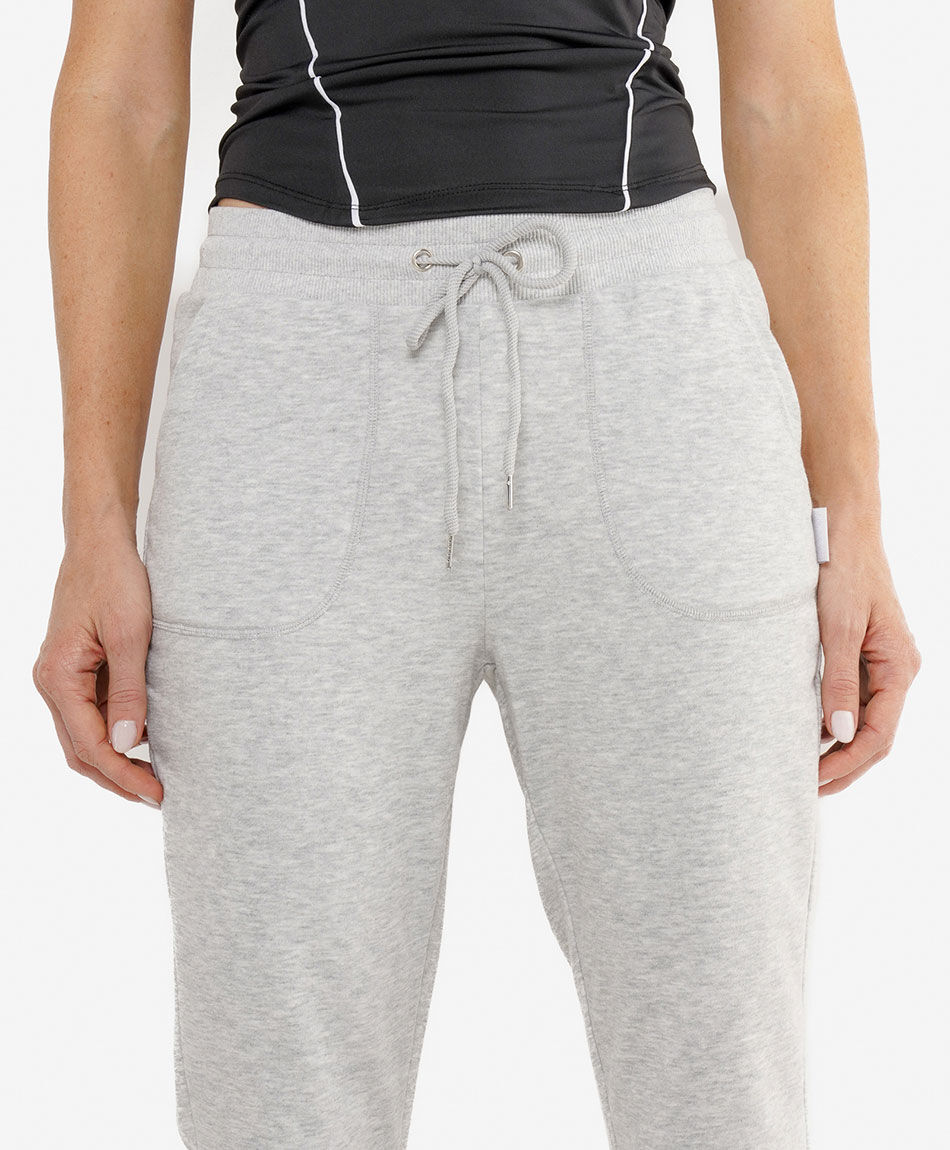 Pantal&oacute;n de buzo mujer liso jogger
