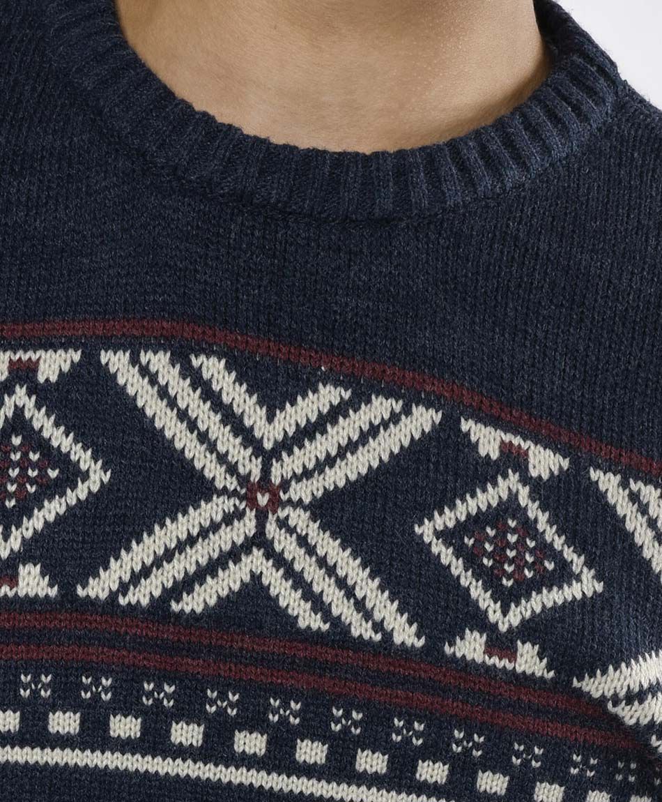 Sweater hombre rombos