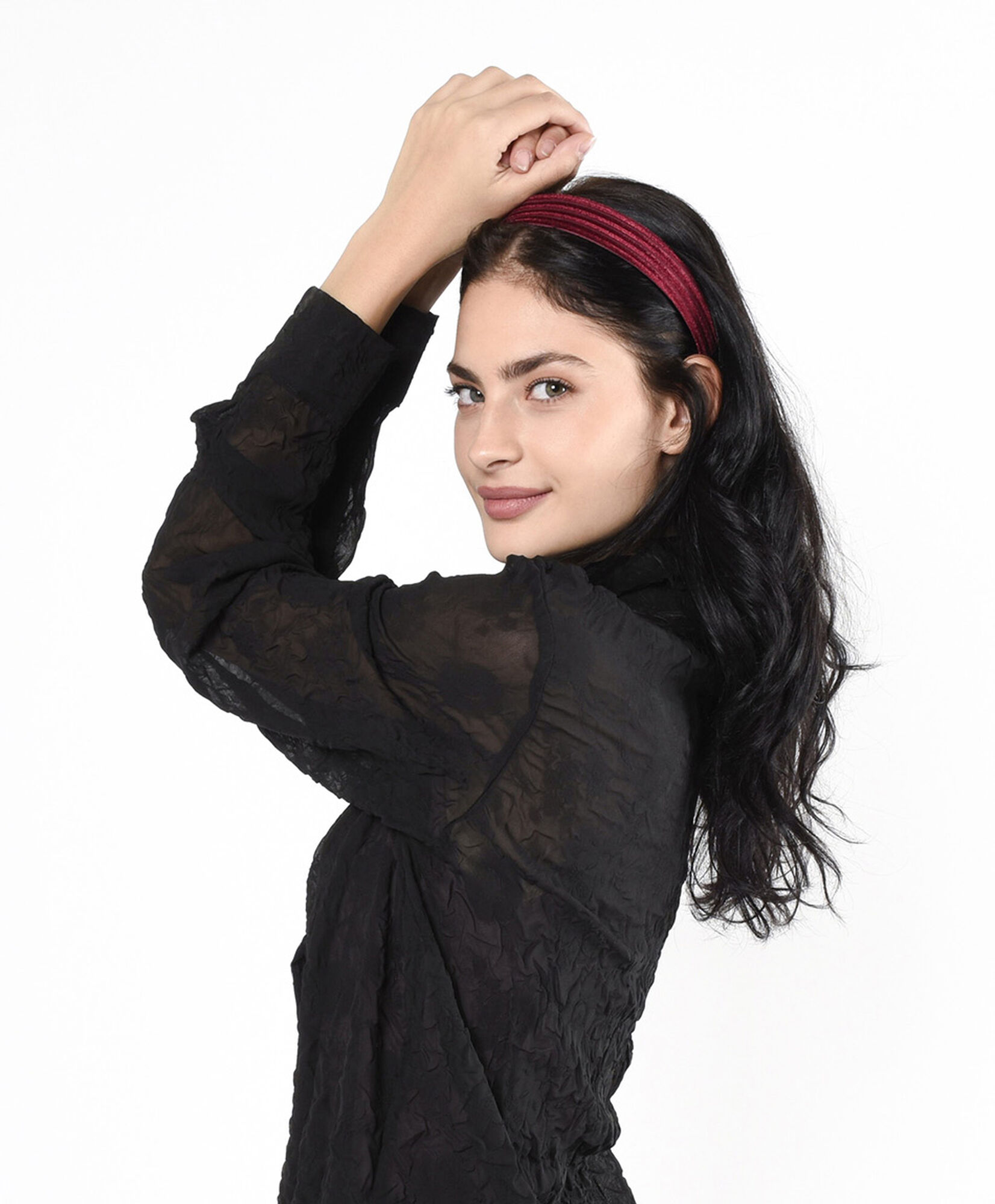 Blusa mujer negra transparencia Blusa mujer negra transparencia