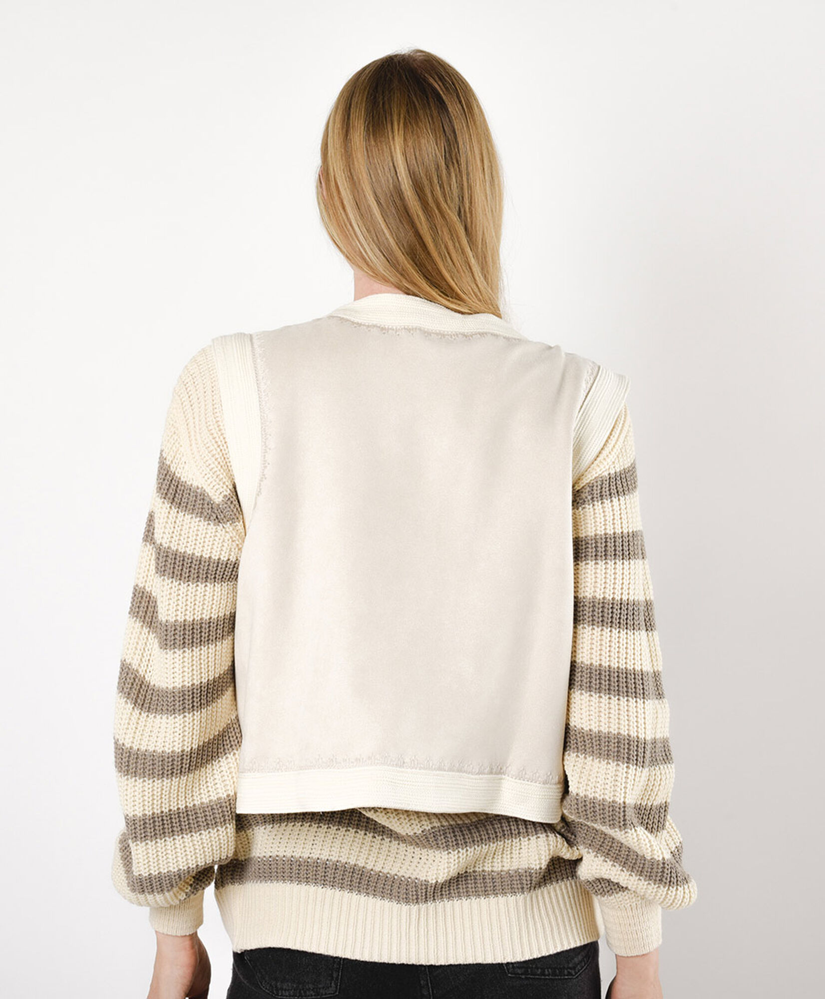 Chaqueta mujer gamuza sin mangas Chaqueta mujer gamuza sin mangas