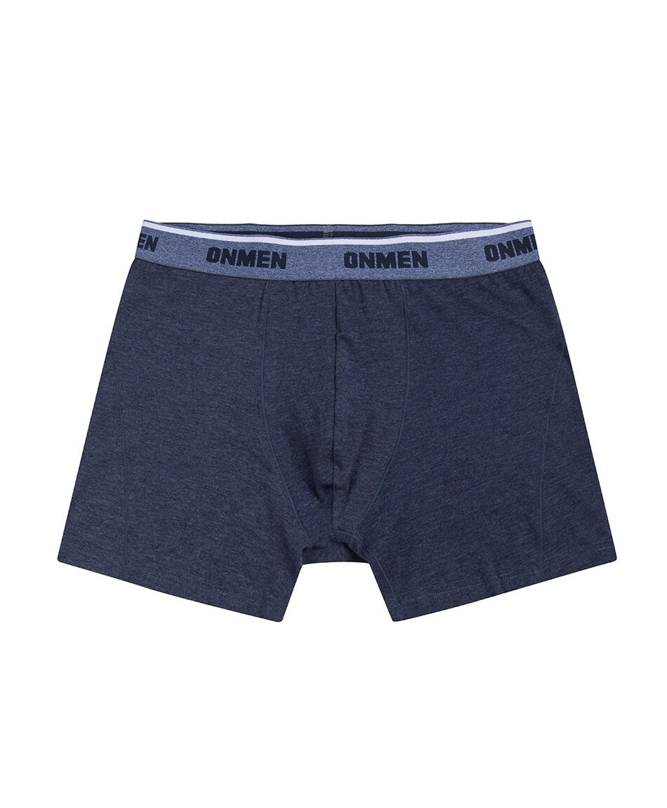 Pack 2 boxer hombre dise&ntilde;os azul
