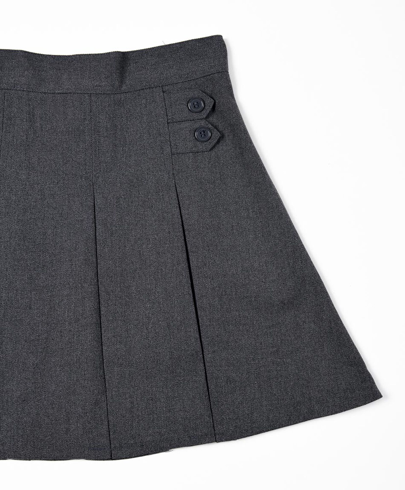 Falda escolar gris tableada Falda escolar gris tableada