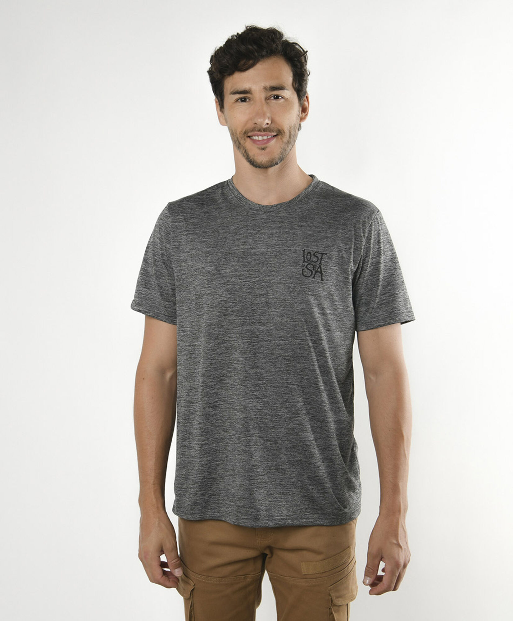 Polera hombre letras dry fit Polera hombre letras dry fit