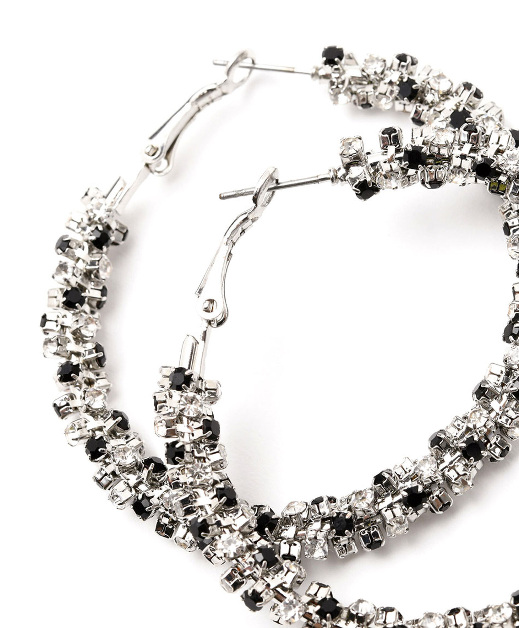Aros mujer redondos negro Aros mujer redondos negro