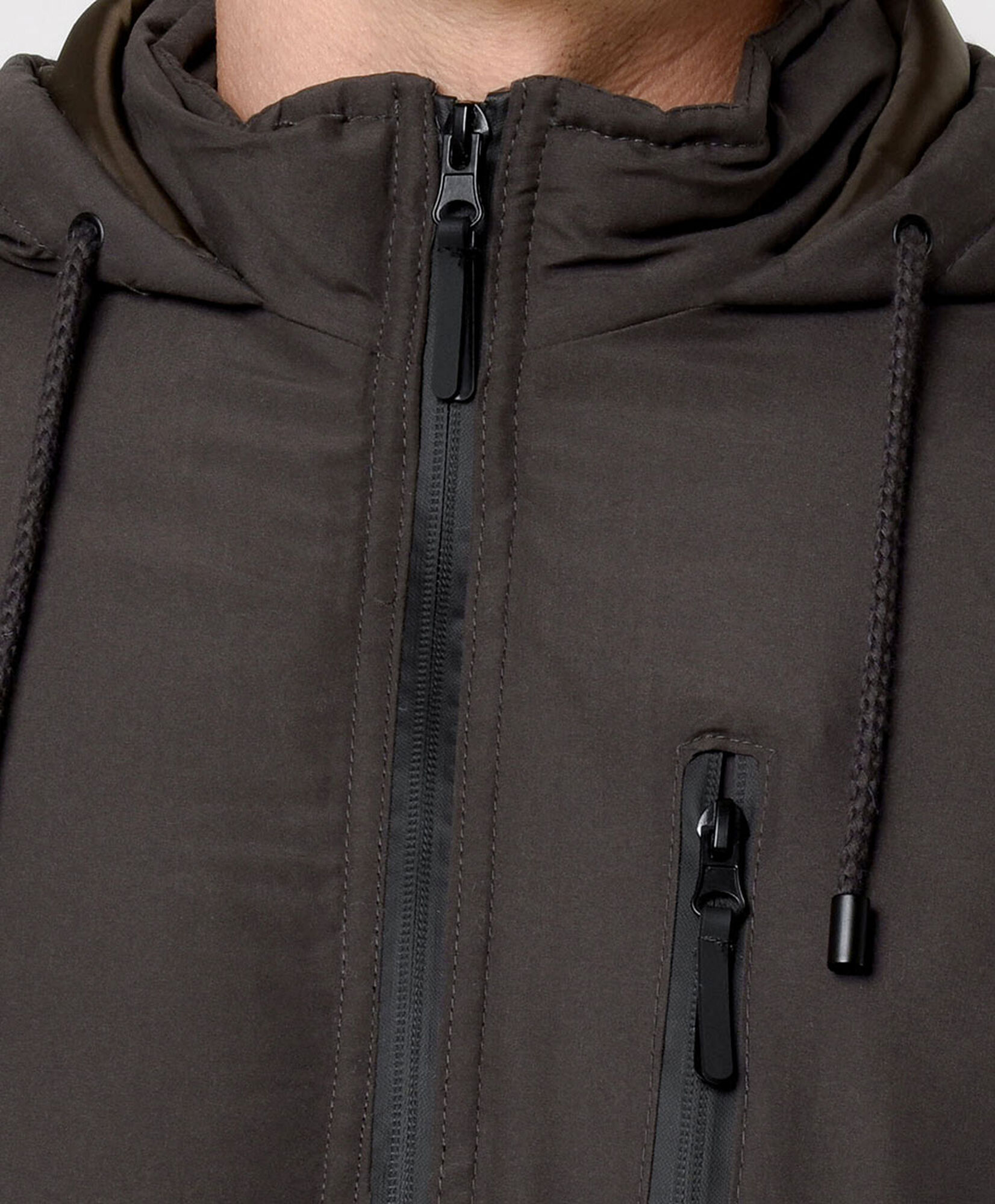 Parka hombre bolsillos cuadrados Parka hombre bolsillos cuadrados