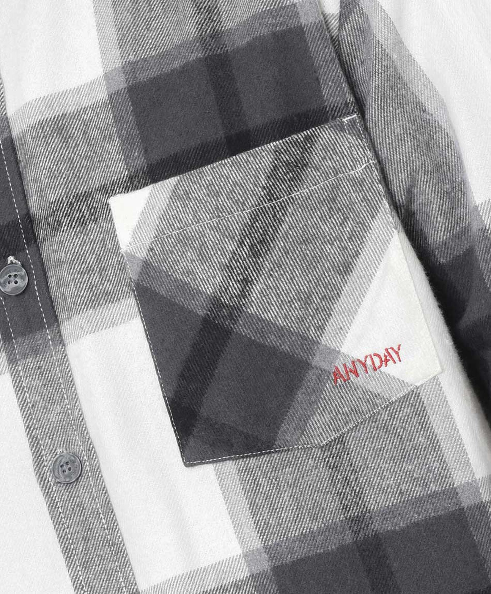 Camisa hombre leñadora blanco y negro Camisa hombre leñadora blanco y negro