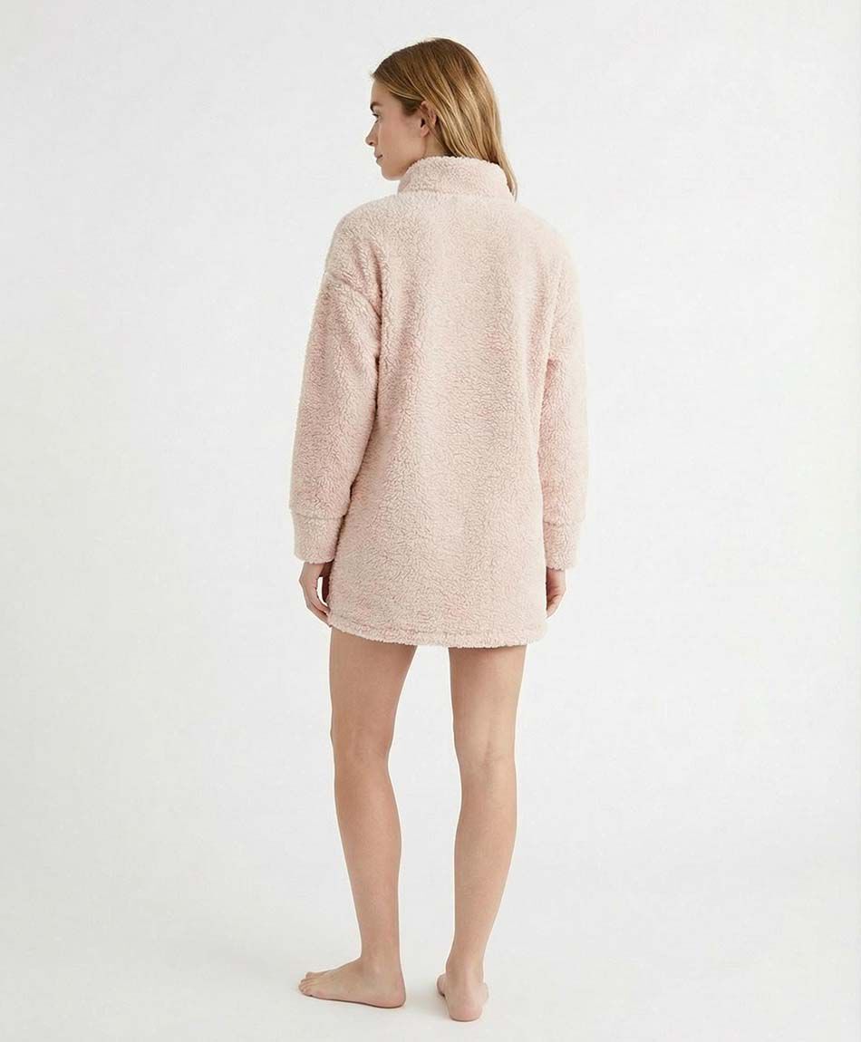 Poler&oacute;n manta mujer chiporro botones