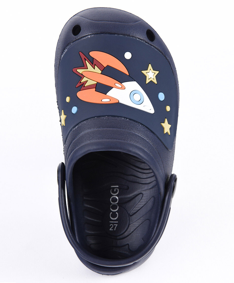 Sandalia infantil cohete azul