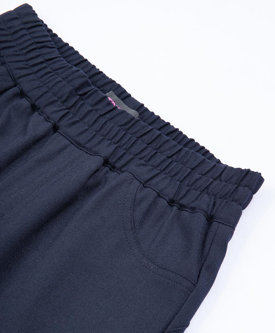 Pantal&oacute;n escolar elasticado navy ni&ntilde;a