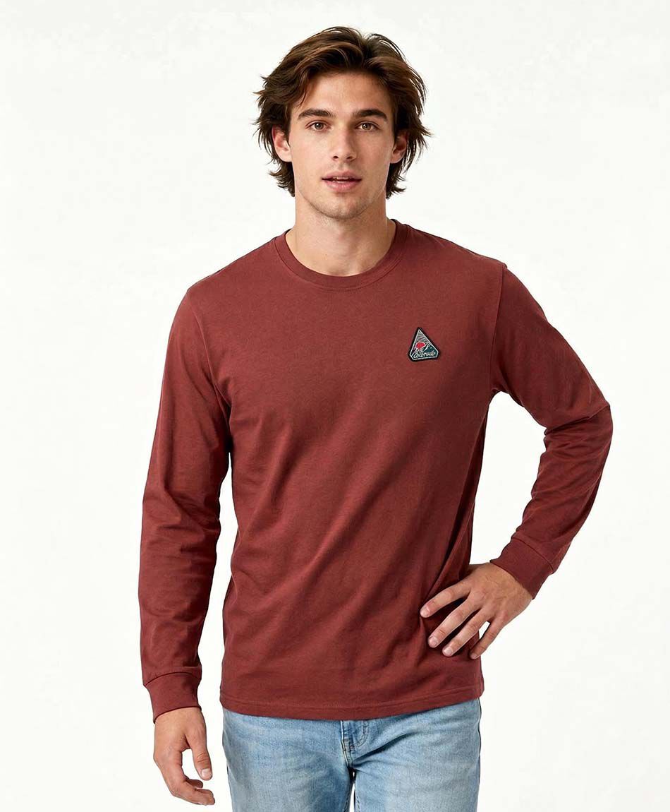 Polera hombre mini parche