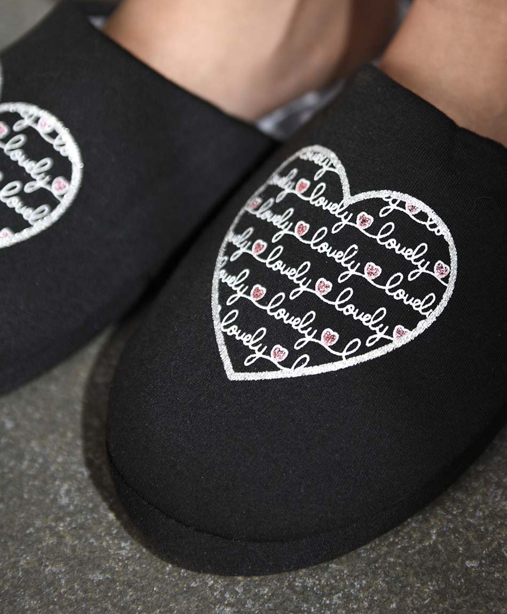Pantufla mujer corazón Pantufla mujer corazón
