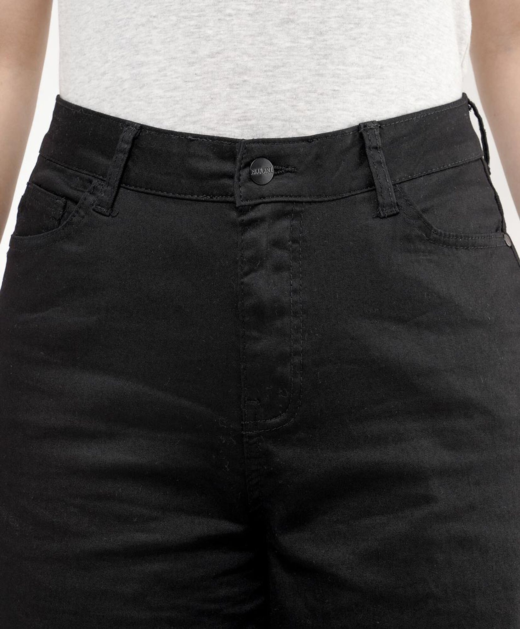 Pantalón mujer negro wide Pantalón mujer negro wide